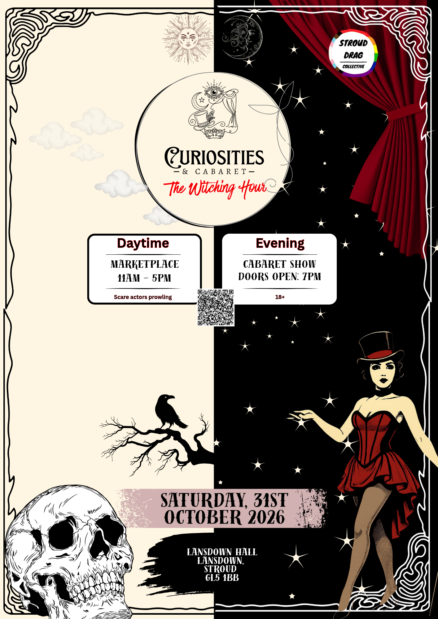 Poster for Curiosities & Cabaret: The Witching Hour