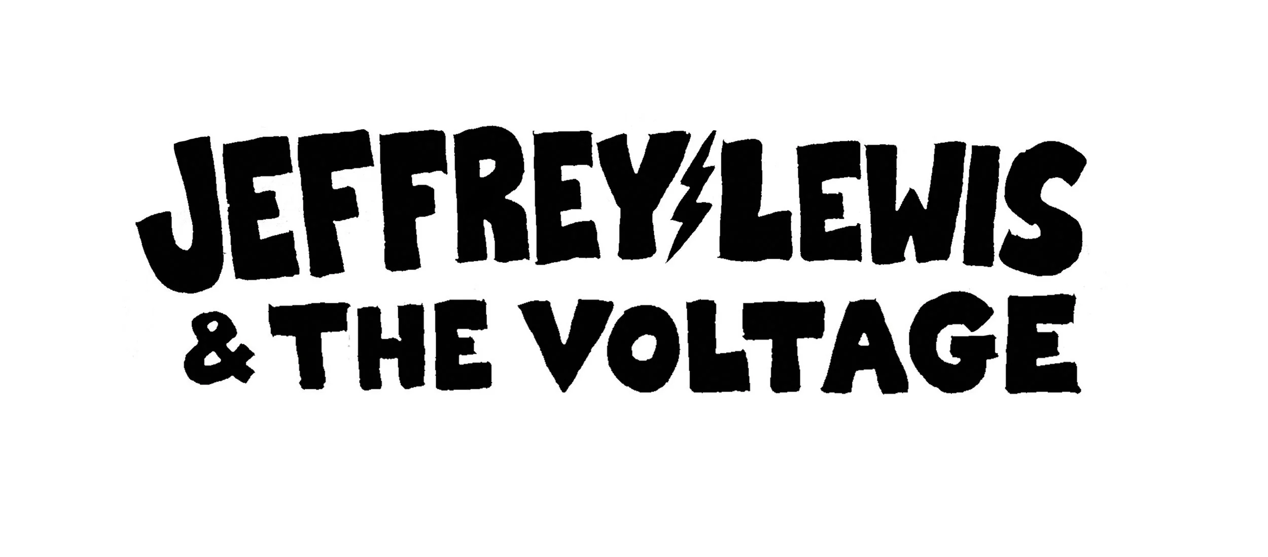 Poster for Jeffery Lewis & The Voltage