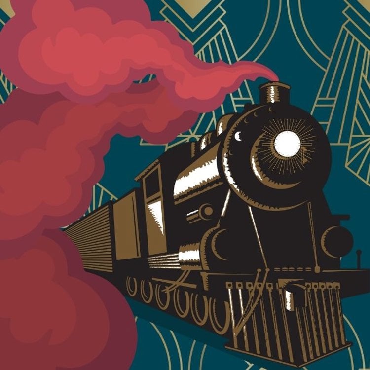 Poster for Murder on the Cotswold Express